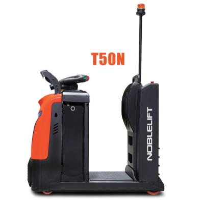 China Garment Shops 3t 5t Pallet Truck Rack-on Electric Tow Tractor for sale