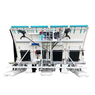 China New Agricultural Walk-Behind 6 Rows Paddy Rice Planting Machine Rice Transplanter for sale