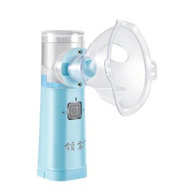 China For commercial & Home Use Professional Breathing Blue And White Mouthpiece And Mask Operation Methods Nebulizer Machine for sale