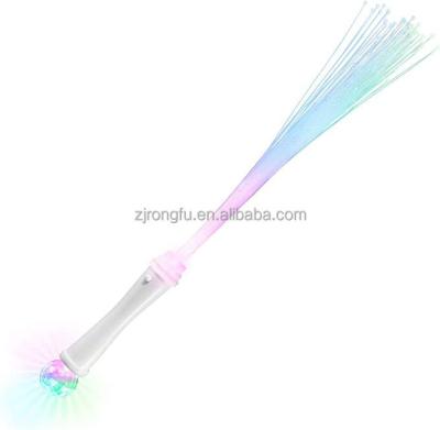 China Twinkle and Shine Light Up Magic Wand with LED Fiber Optic Kids Glow Stick Fairy Crystal Ball RF-2360 for sale