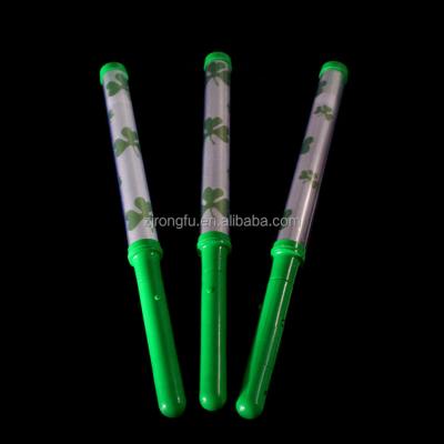 China Colorful Flash Stick Makers Clover Magic Wand LED Light Stick Concert Props Encouraging Direct Sales RF-1180 for sale