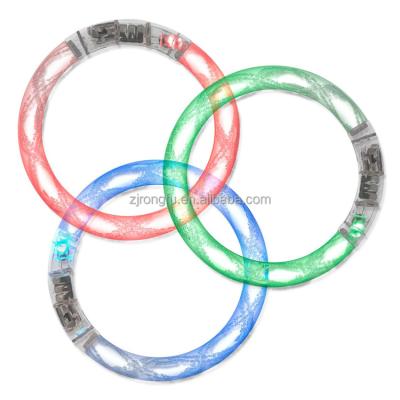 China Manufacturer LED Colorful Acrylic Wristband Bubble Bracelet Concert Luminous Props Can Be Customized RF-169 for sale