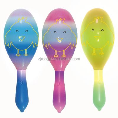 China Easter Glow Sand Hammer Easter Music Props Holiday Party Handheld Props Can Be Customized LOGO RF-2370 for sale