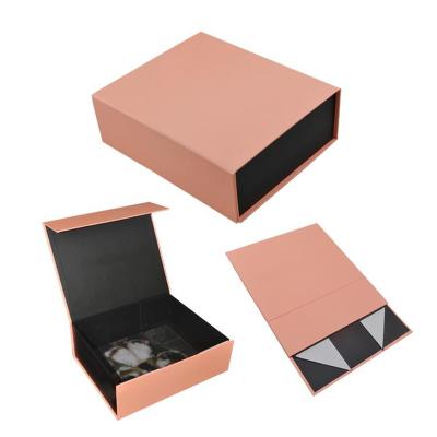 China Wholesale Recyclable Custom Factory Customized Glossy Cosmetics Packaging Logo Magnet Folding Packaging Boxes Lip Gloss Tube Face Cream for sale