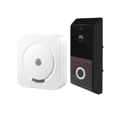 China Waterproof/Amazon 960P Wifi Video Doorbell Security Camera Door Bell Waterproof Hot-selling Smart Wireless Doorbell With Relentless Chime Bell for sale