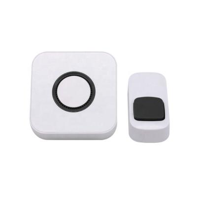 China Modern Smart Chime LED Indicator Auto Learning Door Code No Battery Required Loud Sound Transmitter Wireless Music Doorbell for sale