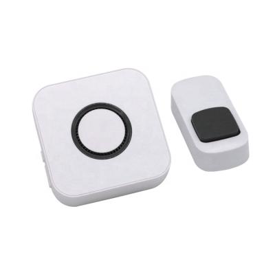 China Modern Kinetic Radio 1 Battery Free Transmitter Plug In Receiver Door Bells Ringing Home Electronic Blow Bell Sound System for sale