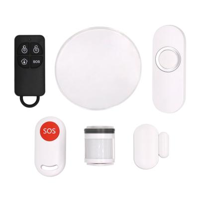 China Simple Wireless WiFi Siren Store Shop Burglar Alarm PIR Motion Sensor Proximity Proximity Safe Wireless WiFi Siren & SOS Emergency Alert System for sale