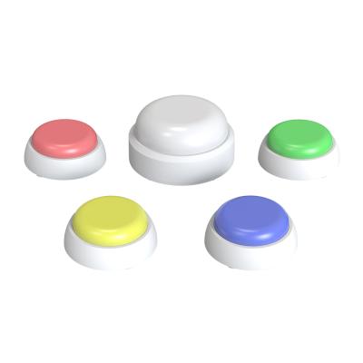 China Plastic Battery Operated Wireless Quiz Answer Game Buzzer with Player Buttons and Facilitator Button for sale