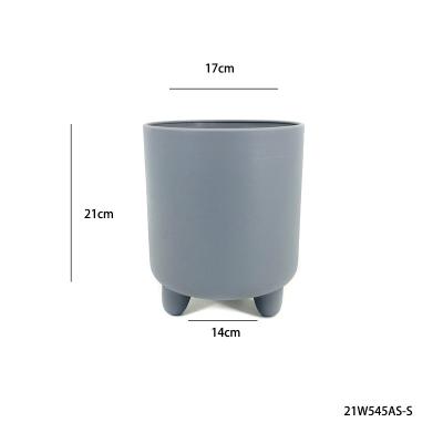 China Creative minimalist metal flower pot living room balcony planting flower pot home decoration flower pot. for sale