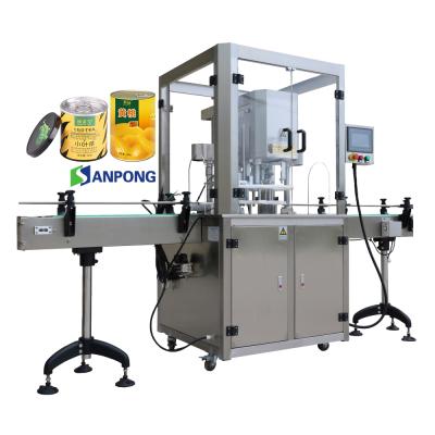 China Full Automatic Efficient Sealing Tin Can Sewing Round Machine/Sealer/Beer Can Tin Can Closing Machine for sale