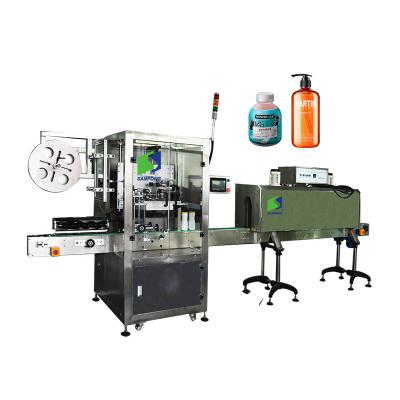 China High Quality Food Labeling Machine Round Bottle Packaging Labels Shrink Sleeve Labeling Machine for sale