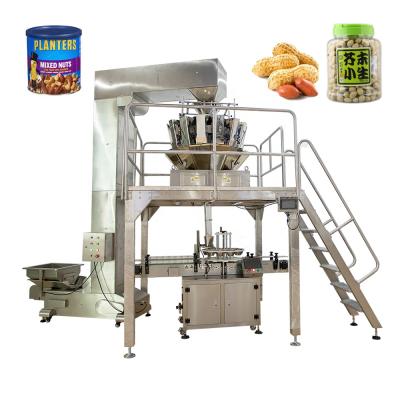 China Food Multihhead Weigher / Filling Automatic Weighing Granular Packaging Machine for sale