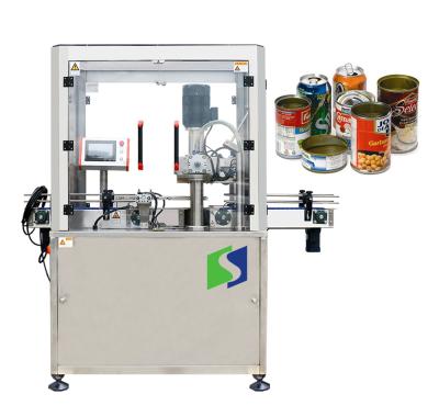 China Full Automatic Food Vacuum Nitrogen Can Sealing Machine For Canned Food And Beverage Packaging Machine for sale