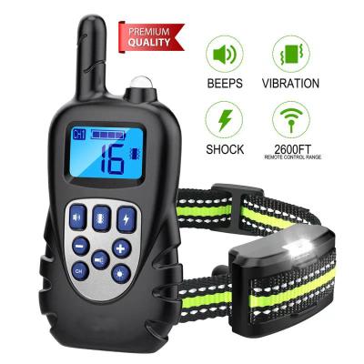 China Viable Electronic Shock Dog Training Collar Vibration Device For Dogs for sale