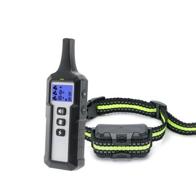 China Viable Dog Bark Dog Training Collar Remote Control Receiver Collar for sale