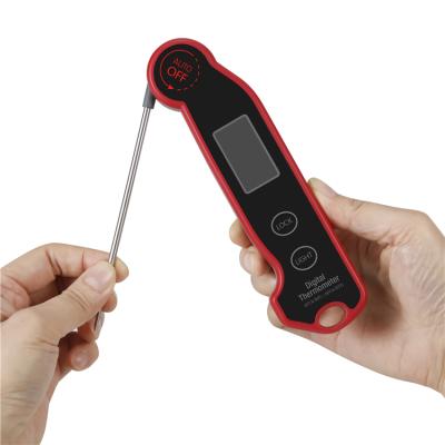 China Quick Read 2-3 Seconds The Latest Customized Instant Reading Cooking Backlit LCD Display Food Instant Read Thermometer for sale