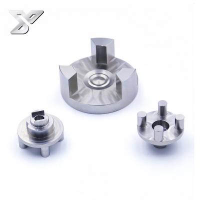 China Janee Laser Cnc Led Flashlight Aluminum Parts Custom CNC Rod Nut Block Keyboard for sale