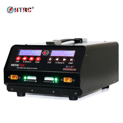 China HTRC H825AC Battery DUO 1-8s Lipo/Lihv Battery Balance Charger 1200W 25A Standard Dual Output For Drone RC Toy Lipo Battery Balance Charger for sale