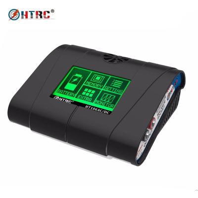 China Vehicles & 100W 10A Multifunctional Balance Remote Control Charger Battery Toys HTRC HT106 AC/DC RC RC Lipo Charger for Lipo/LiIon/Life/LiHV/NiMH/NiCD/PB Battery for sale