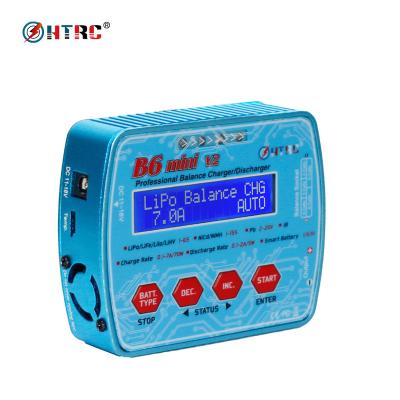 China Standard Battery HTRC B6 mini V2 80W Digital RC Toy Lipo Battery Balance Charger /Discharger for Life Lipo Lihv LiIon NiCd NiMH Pb Battery for sale