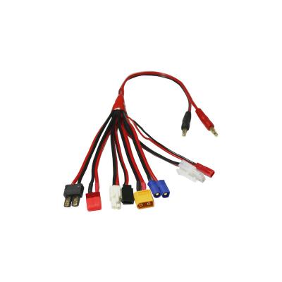 China Vehicles & Remote Control Toys 8 In 1 Charger Cables Set For IMAX B6 Charger RC Part Lipo Battery Plug Convert Cable Multi Charging Line For RC Radio Toys for sale