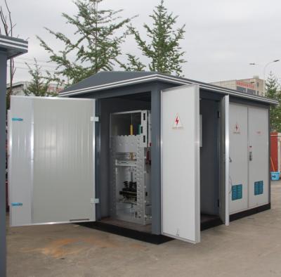 China Distribution Power System 11KV 33 KV YB Series Cheap Price Compact Substation Kiosk Outdoor Substation for sale