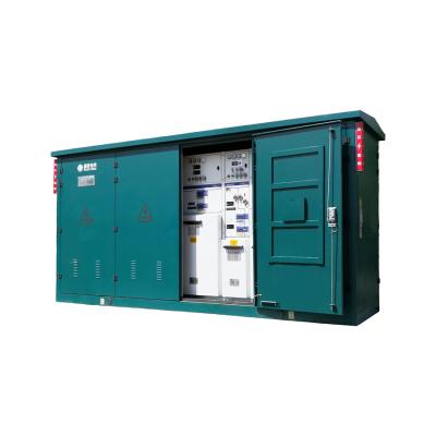 China Distribution power system bushing electrical monitorimg substation box substation electrical structure zu verkaufen