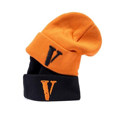 China Autumn Winter Student Knitted Warm COMMON Fashion V-shaped Woolen Hats Brand Couples Hat Men Women for sale