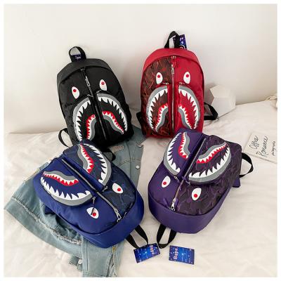 China Water Proof Fashion Shark Pattern Blood Backpack For Travel Laptop Backpacks 3D Printing Bag School Bags Rucksack For Men for sale