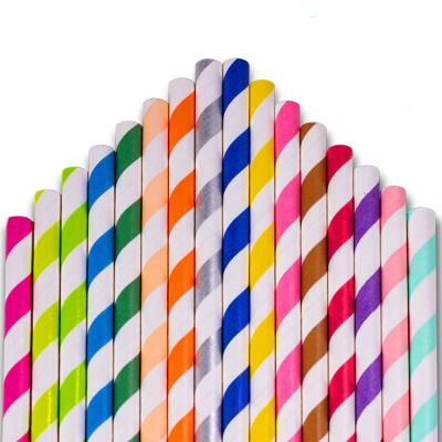 China 100pcs Biodegradable Eco-Friendly Disposable Pink Green Paper Straws Stocked Yellow Wedding Favors Star Fruit Drinking Straws Birthday Party Decoration Kids Party Supplies for sale