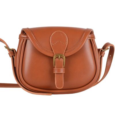 China New Retro Solid PU Shell Bag Women Shoulder Bag Mobile Phone Bags Daily Luggage for sale