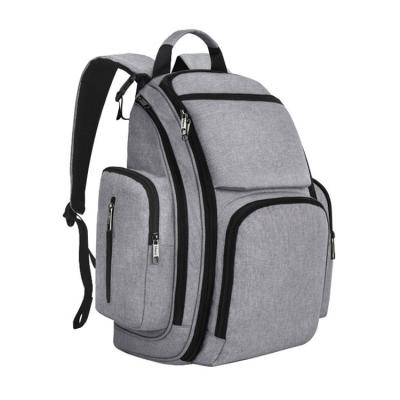 China Custom Backpack Organizer Dad Mini Rucksack Women Outdoor Casual Tourist Anti Theft Backpack with Stroller Straps for sale