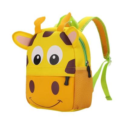 China Factory price waterproof cute cartoon school bag backpack for kids animal shape school bag for sale