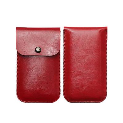 China With rfid blocking as your demand hot sale cell phone privacy protection signal blocking RFID Faraday bag wallet wallet phone case for cell phone for sale