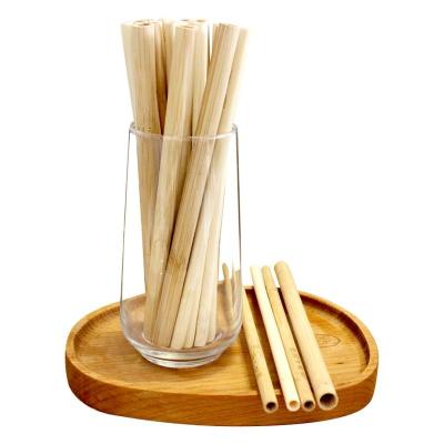 China Amazon BAMBOO Success Customized Laser Free Drinking Logo Reusable Biodegradable Bamboo Straw for sale