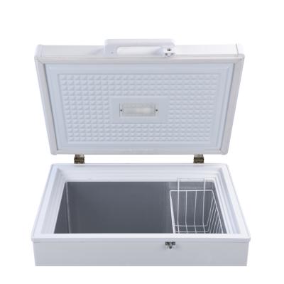 China Portable Solar Fridge Freezer Chest Freezer 12 Volt Mini Freezer 158 Liter DC Freezer for sale