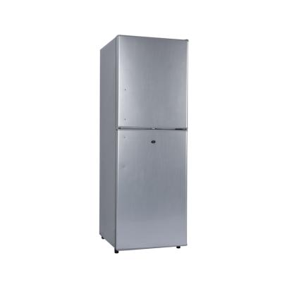 China Portable Solar Compressor BCD-198 DC 12V Top Freezer Refrigerator 198 Liters Fridge for sale