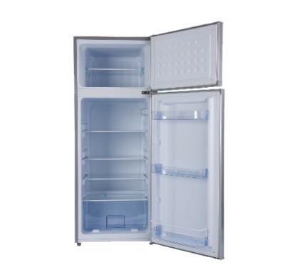 China BCD-218 COMPRESSOR Solar Double Doors Top Freezer Refrigerator for sale