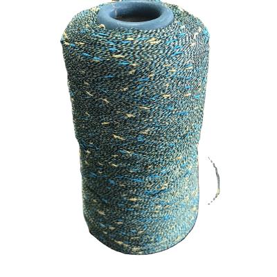 China Sustainable 100%Polyester Knot Yarn For Knitting Colorful Knot Yarn For Knitting for sale