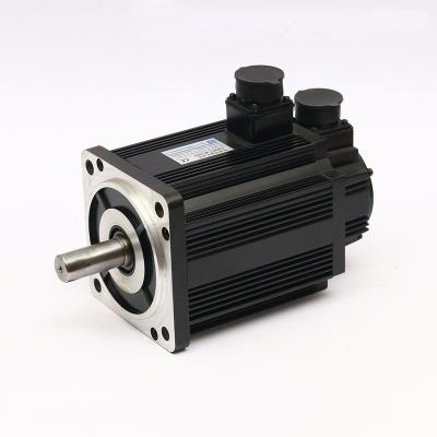 China good quality drip-proof 2.5KW 10N.m 220v 3 phases 130mm AC SERVO MOTOR for sale