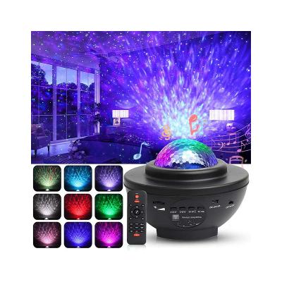 China Hot Selling Energy Saving Amazon Environmental Protection USB Remote Control 3 in 1 Bedroom Sky Projector LED Night Light Starry Ambient Music Speaker for sale