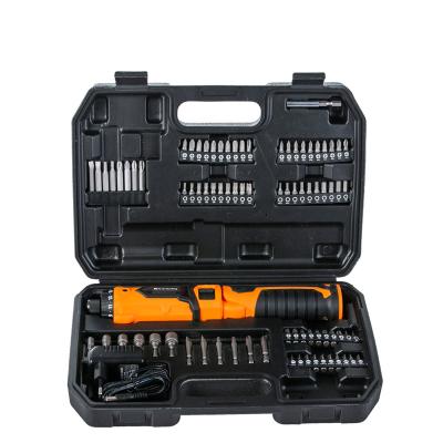 China screwdriver & 83PCS Bit KINWAY Cordless Screwdriver Set Multi Functional Professional Power Tools Set 3.6/7.2V for sale