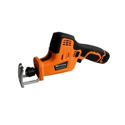 China Woodworking Saw Kinway 12V Lithium MINI Rechargeable Cordless Reciprocating Saw kwts1809 for sale