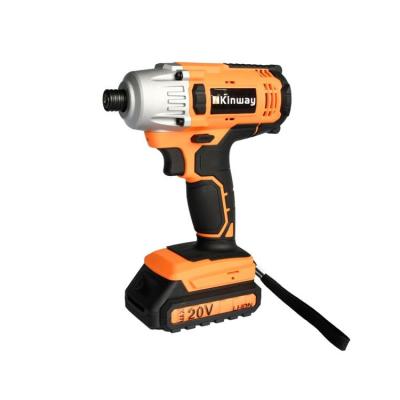 China PA6+GF30 20V 200N.m Cordless Impact Screwdriver Rechargeable Impact Driver with 775# Motor for sale