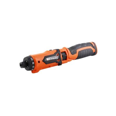 China 3.6V/7.2V Cordless Screwdriver USB Charging Battery Built-in Cordless Screwdriver 1/4