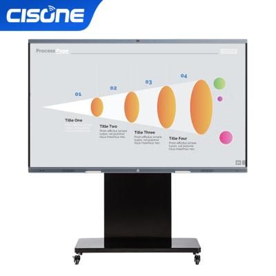 China Education.Training.Office China Manufacture Grades 65 Inch Portable Classroom Stand Digital Education Smart Panel Electronic Interactive Whiteboard for sale