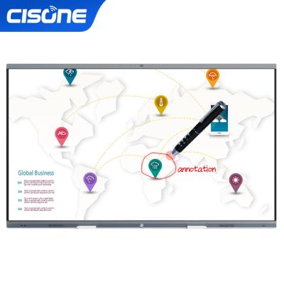 China Education.Training.Office cisone OEM pizarron blanco interactive mini touch board smart board price teaching resources screen classroom digital board for sale