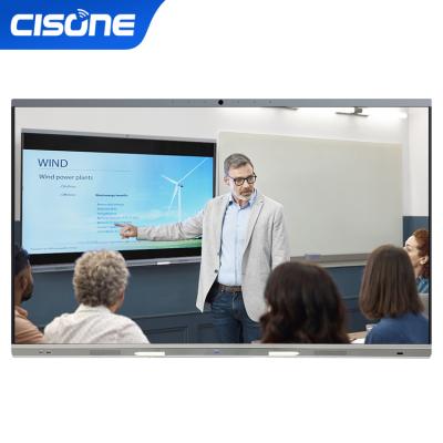 China CISONE 98inches Business Touch Interactive Flat Panel Smart Electronic Whiteboard Smart Touch Board 98inches for sale