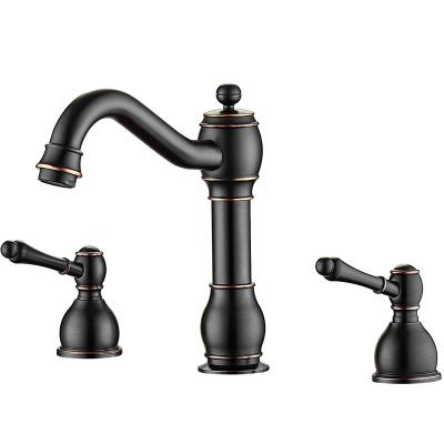 China Thermostatic Faucets Trending Hot Products Bathroom Faucet Custom High Quality 3 Hole for sale